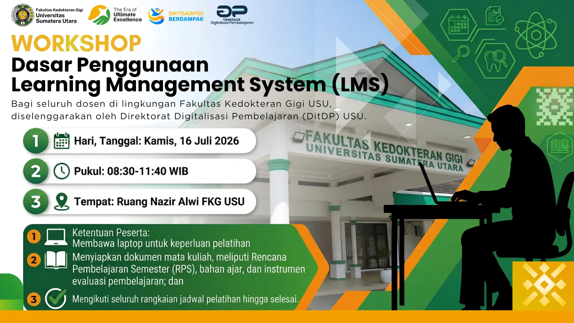 Pelatihan Learning Management System (LMS) USU